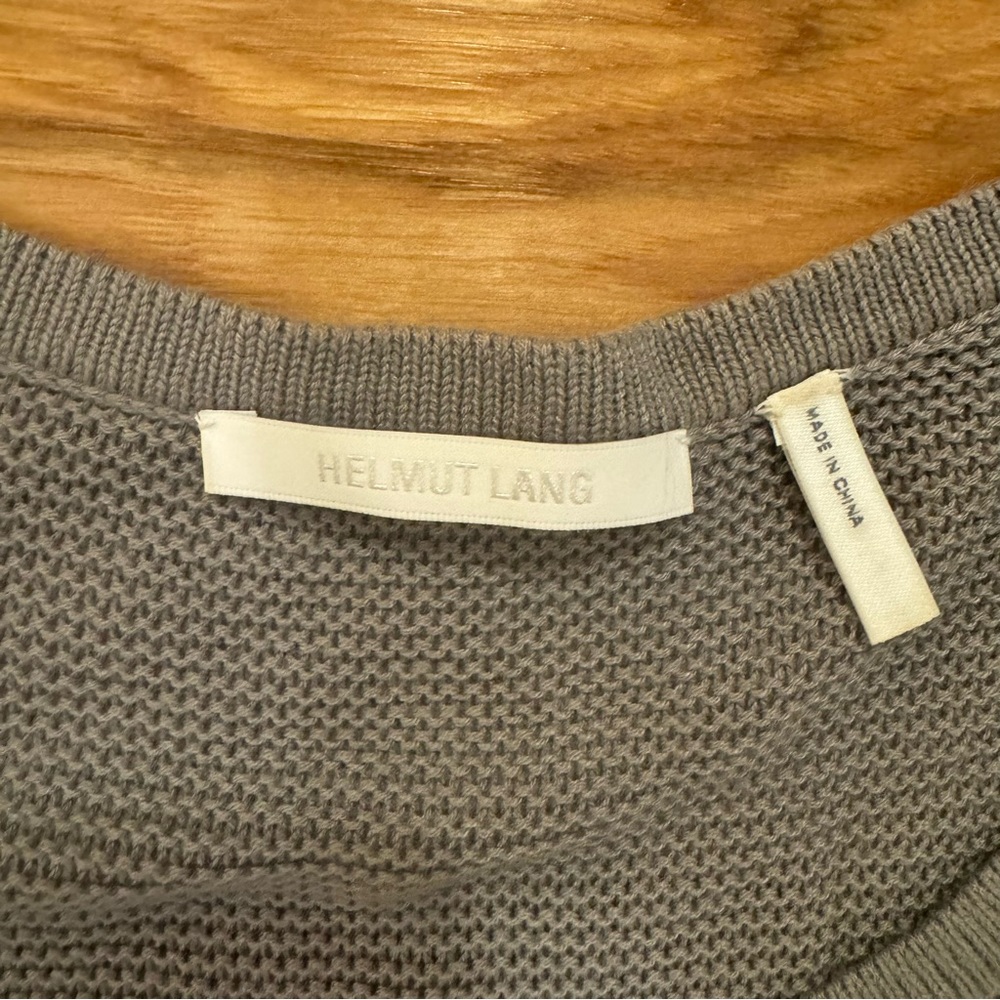 Helmut Lang Ribbed Relaxed-Fit Sweater - Picture 7 of 12